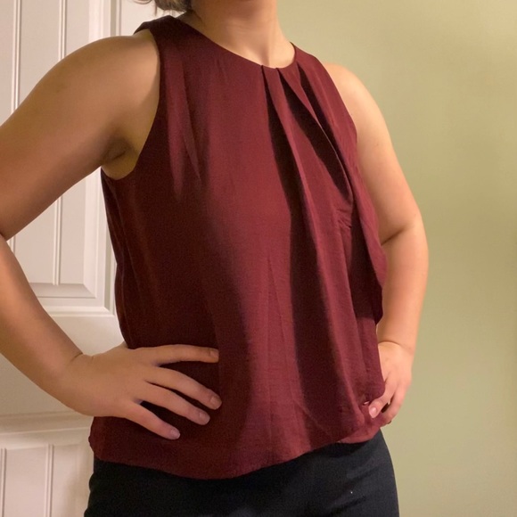 BANANA REPUBLIC Satin Tank (size M) - Picture 3 of 10